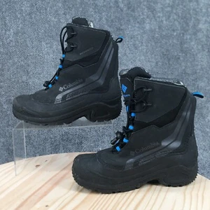 Columbia Waterproof Boots Youth 5 Bugaboot Plus IV Black Insulated BY5955-010 - Picture 1 of 12