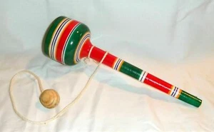 Small Cup Balero Multi-Color Wood Mexican Traditional Toy New - Picture 1 of 1