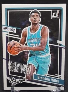 2023-24 Panini Donruss The Rookies #3 Brandon Miller (RC) Charlotte Hornets - Picture 1 of 2