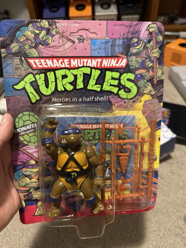Takara Donatello 10 Back 1989/1988 Wave 2 MOCin Excelente Estado, Estado Nuevo Foto 1 de 4