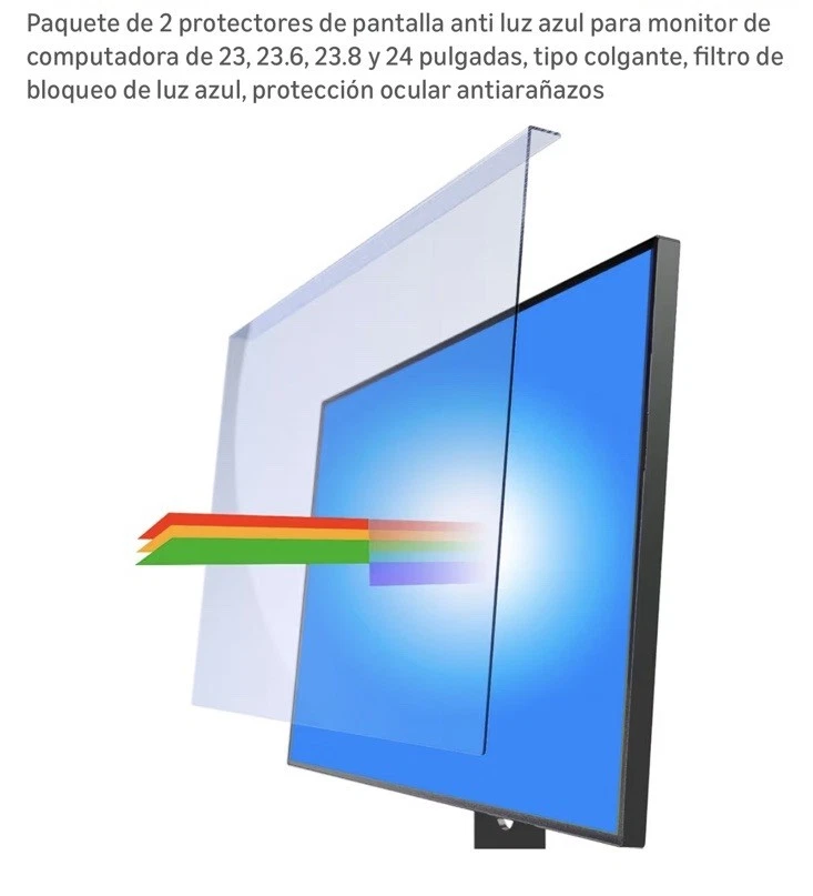 Фильтр экрана против синего света, универсальная защита экрана от синего света... - Изображение 1 из 1