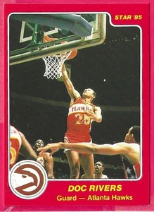 Star '85 Doc Rivers 1985-86 Card #84 Guard--Atlanta Hawks Read Below - Picture 1 of 6