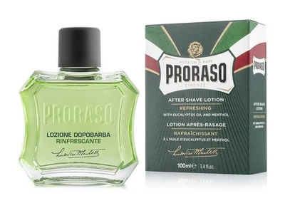 Loção pós-barba Proraso para homens, refrescante e tonificante com mentol e...  - Imagem 1 de 4