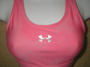 NUEVO CON ETIQUETAS SUJETADOR PARA CORRER REVERSIBLE SONIC HEAT GEAR UNDER ARMOUR MUJER SELECCIONAR TALLA $30  - Imagen 1 de 3