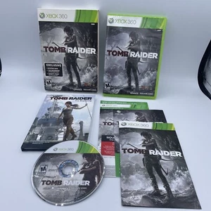 Tomb Raider Final Hours Ed. Xbox 360 W/ Comic Book The Beginning Complete In Box - Picture 1 of 22