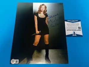 Sarah Michelle Gellar Buffy the Vampire Signed Auto 8x10 PHOTO Beckett BAS COA - Picture 1 of 2