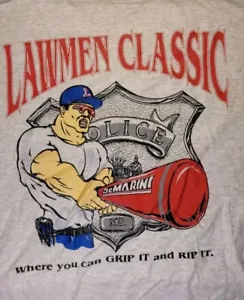 Lawmen Classic Anne Arundel Maryland Police Baseball T-Shirt Gr. L 2-seitig schön - Bild 1 von 4