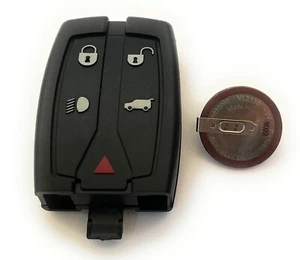 Repair Kit For Land Rover Freelander 2 5 Button Key Case Shell Battery VL2330 - Picture 1 of 4