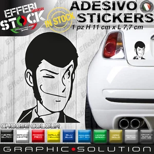 Adhesivo Etiqueta Engomada Pegatinas Calcomanías Lupin III 3th Cartoon Tuning - Imagen 1 de 1