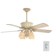 Wooden Cottage Hampton Bay Ceiling Fans With Light For Sale Ebay