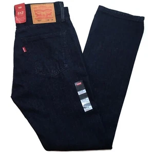 Levi's Denim Jeans NEW Men's Size 30x34 Dark Wash 512 Slim Taper - Picture 1 of 5