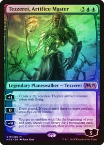 Tezzeret, Artifice Master FOIL Core Set 2019 / M19 NM - Picture 1 of 1