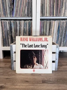 Hank Williams, Jr. - The Last Love Song - Vinyl Record LP 1974 Country - Picture 1 of 11