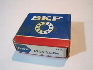 SKF 6204-2ZJEM, 20 x 47 x 14. Cuscinetto. NUOVO con scatola. Spedizione gratuita. - Foto 1 di 3