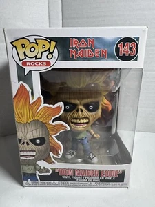 New In Box Funko Pop Rocks IRON MAIDEN Eddie #143 from debut album - Picture 1 of 4