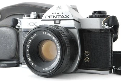 Lente Pentax KX 35 mm SLR cámara fotográfica XR Rikenon 50 mm f/2 L de JAPÓN [Exc+5] Foto 1 de 4