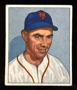 Vintage 1950 Bowman MONTE KENNEDY #175 New York Giants No Creases EX - Picture 1 of 2