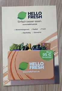 HELLO FRESH Gutschein WERT : Bis zu 95€ - Bild 1 von 2