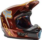 Fox Racing V1 Helmet Fluo Orange Medium NEW