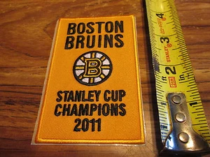 NHL BOSTON BRUINS 5 INCH BANNER PATCH SWEET LOOKING - Picture 1 of 1