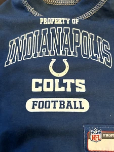 Indianapolis Colts NFL Football Team Jersey Pet Wear - X Small Dog, Hoodie - Picture 1 of 4