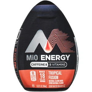 MiO Energy Liquid Water Enhancer Tropical Fusion - 1.62 Oz - Pack of 24 - Picture 1 of 5
