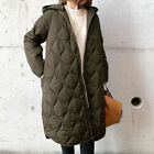 1pc Women's Coat Hoodies Loose Long Sleeve Winter Warm Coats Thickened Jacket