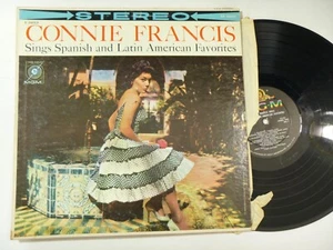 Connie Francis Sings Spanish & Latin American Favorites Record Vinyl lp Album - Picture 1 of 3