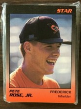 1989 Star Company FREDERICK ORIOLES Minor League UPDATED Set PETE ROSE F6020209