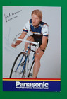 CYCLISME carte cycliste PETER WINNEN équipe PANASONIC 1986 Signée