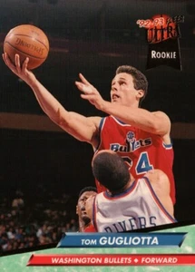 1992-93 Fleer Ultra #367 - Tom Gugliotta ROO, RC - Washington Bullets 92-557 - Picture 1 of 2