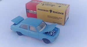 buby argentina diecast metal toy 1/43 peugeot 504 light blue - Picture 1 of 7