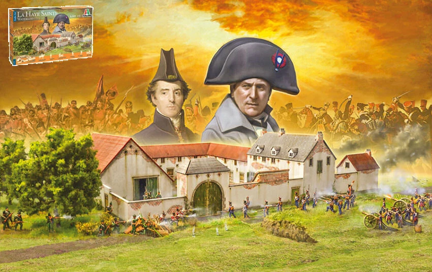 Italeri WATERLOO 1815 LA HAYE SAINTE KIT 1 72 - IT6197