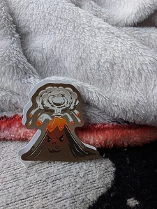 Mad Exploding Volcano Sticker - Picture 1 of 6