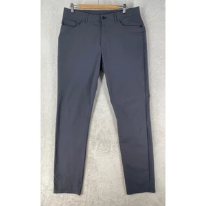 Public Rec Hose Herren 34x36 grau Straight Dealmaker Chino 5 Pocket TOP - Bild 1 von 17