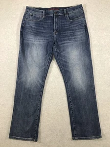 Lucky Brand 223 Jean Mens 38x32 Med Wash Straight Stretch Preppy Cowboy Western - Picture 1 of 16