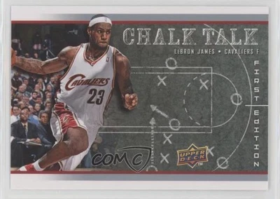 2008-09 Upper Deck First Edition Chalk Talk LeBron James #CT-5 - Image 1 of 2