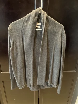 Van Heusen Women's Dark Gray Cardigan Sweater Size XL - Imagem 1 de 4
