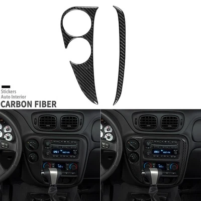 Real Carbon Fiber Center Console Side Cover Trim For Chevrolet Trailblazer 02-09 - Изображение 1 из 4