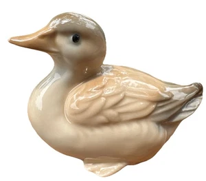 Vintage Retired HOMCO Porcelain Duck Figurine Made in Japan 2.5" x 3.5" - Picture 1 of 6