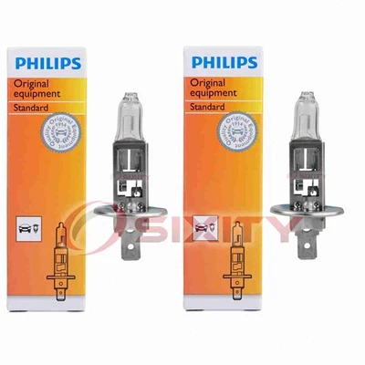 2 pc Philips Front Fog Light Bulbs for Audi 90 90 Quattro A4 A4 Quattro wd - Image 1 of 4