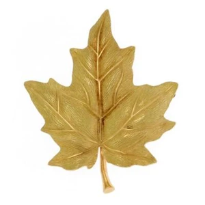 Tiffany & Co. 18k Yellow Gold Maple Leaf Brooch - LIQUIDATION - Picture 1 of 4