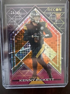 2022 Panini Chronicles - Recon Orange #REC-1 Kenny Pickett /49 (RC) - Picture 1 of 2