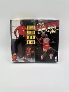 Michael Jordan Come Fly With Me & Air Time VHS 1990 FACTORY SEALED W/ Watermarks - Picture 1 of 4