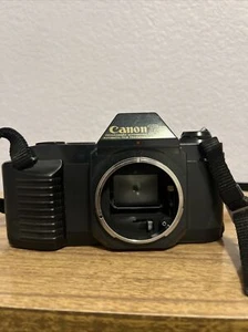 Canon T50 35mm Film Camera BODY ONLY W/ Strap PARTS ONLY - Picture 1 of 3