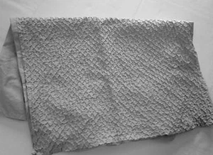 Nueva Almohada Estándar Sham The Texture Collection Hielo Luz Pizarra Azul Fruncido - Imagen 1 de 5