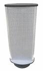 DOUBLE SIDED SPINNING PEG BOARD DISPLAY COUNTER RACK WITH PEGS pegboard new