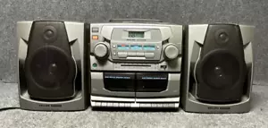 Philips Magnavox AZ2750 CD Radio Cassette Recorder with Acoustic Bass Speakers - Picture 1 of 21