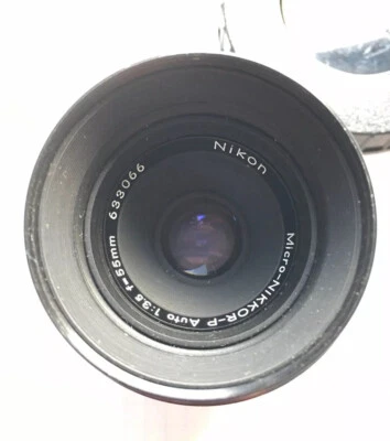 MICRO-NIKKOR-P AUTO 1:3.5 f = 55 мм объектив NIKON с M2 монтажное кольцо - Изображение 1 из 4