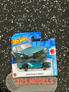 NISSAN SKYLINE HT 2000GTX TEAL Hot Wheels 1:64 **COMBINE POSTAGE** - Picture 1 of 1
